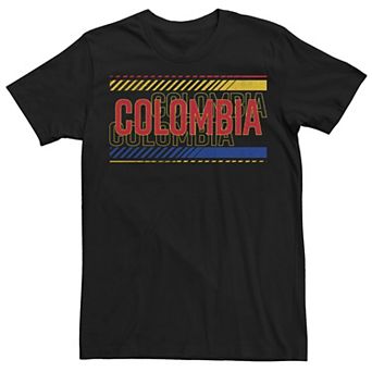 Men's Gonzales Colombia Text Overlay Tee