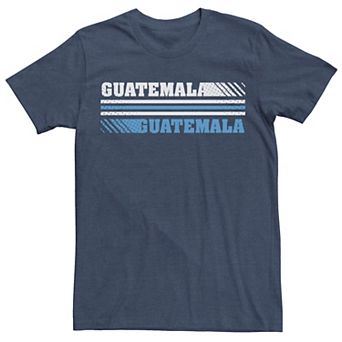 Men's Gonzales Guatemala Colorful Word Stack Tee