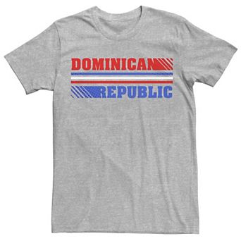 Men's Gonzales Dominican Republic Text Overlay Tee