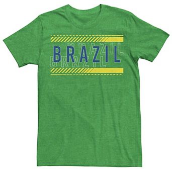 Men's Gonzales Brazil Republic Text Overlay Tee