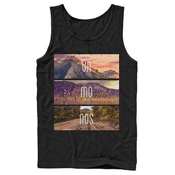 Men's Gonzales Vamonos Lanscape Portrait Stack Tank Top