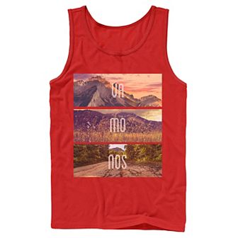 Men's Gonzales Vamonos Lanscape Portrait Stack Tank Top