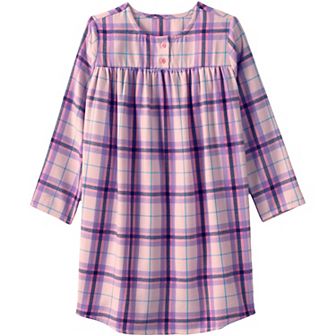 Girl 2-16 Lands' End Flannel Nightgown