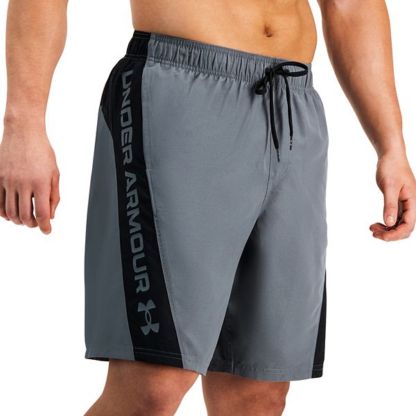 Incomodidad Multa caos Men's Under Armour Angled Colorblock Swim Shorts