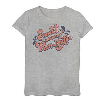 Girls' Gonzales Sweet Como Pan Dulce Retro Text Tee
