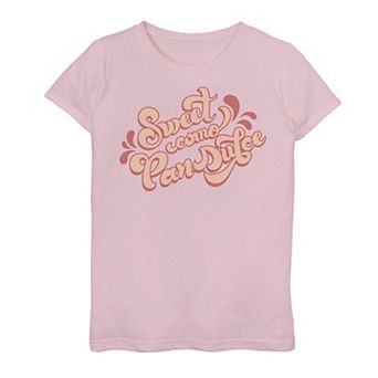 Girls' Gonzales Sweet Como Pan Dulce Retro Text Tee