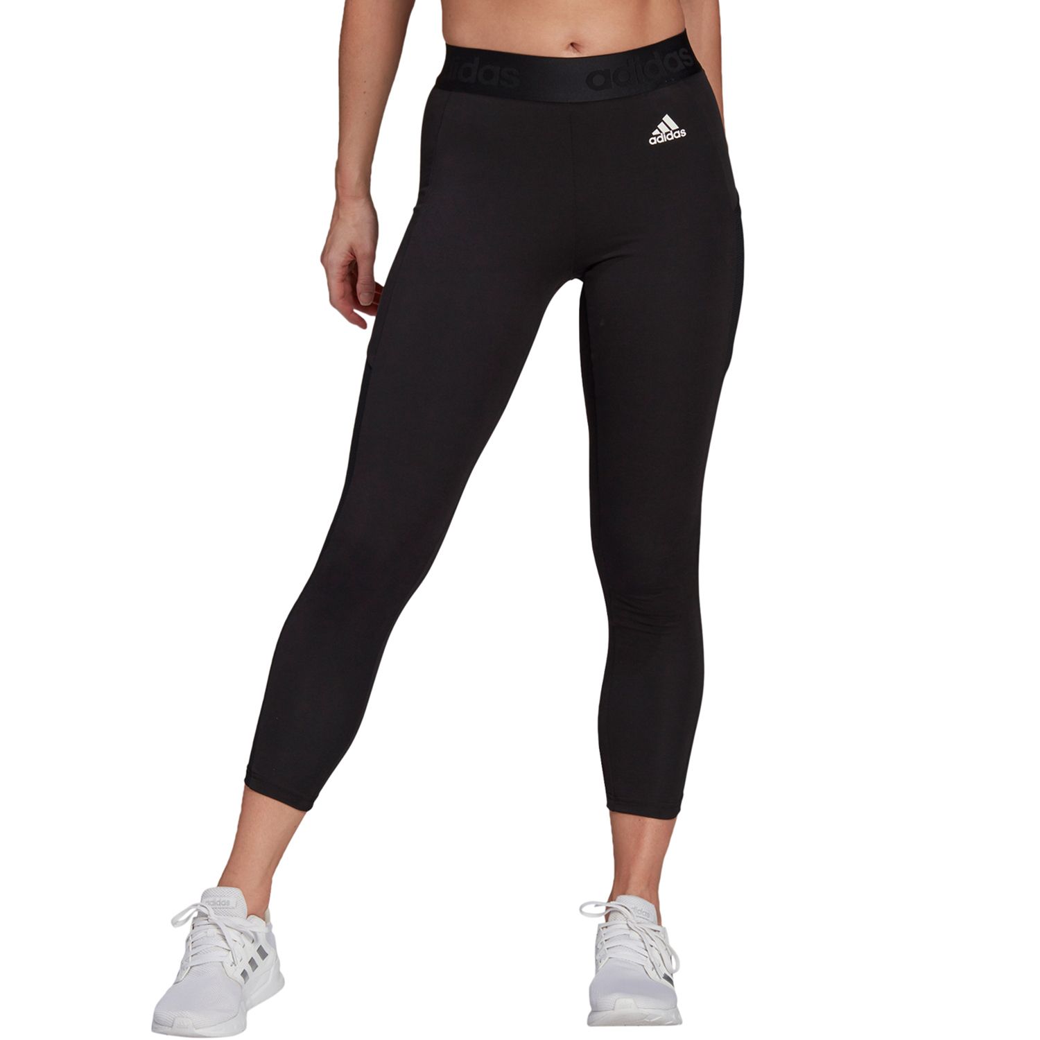 black adidas pants with pink stripes