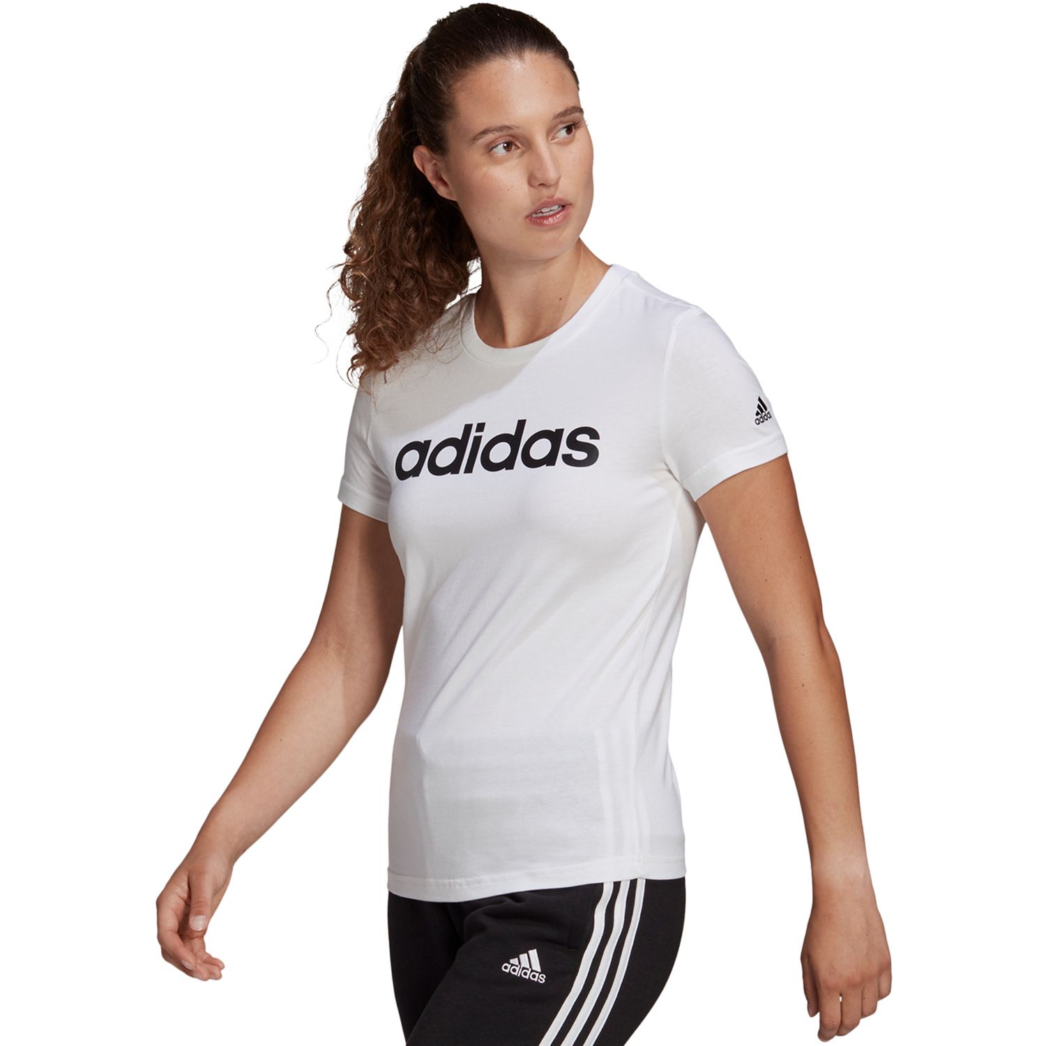 white adidas shirt womens