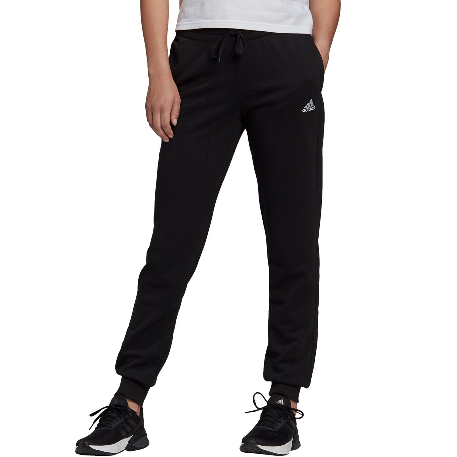 black jogger pants women