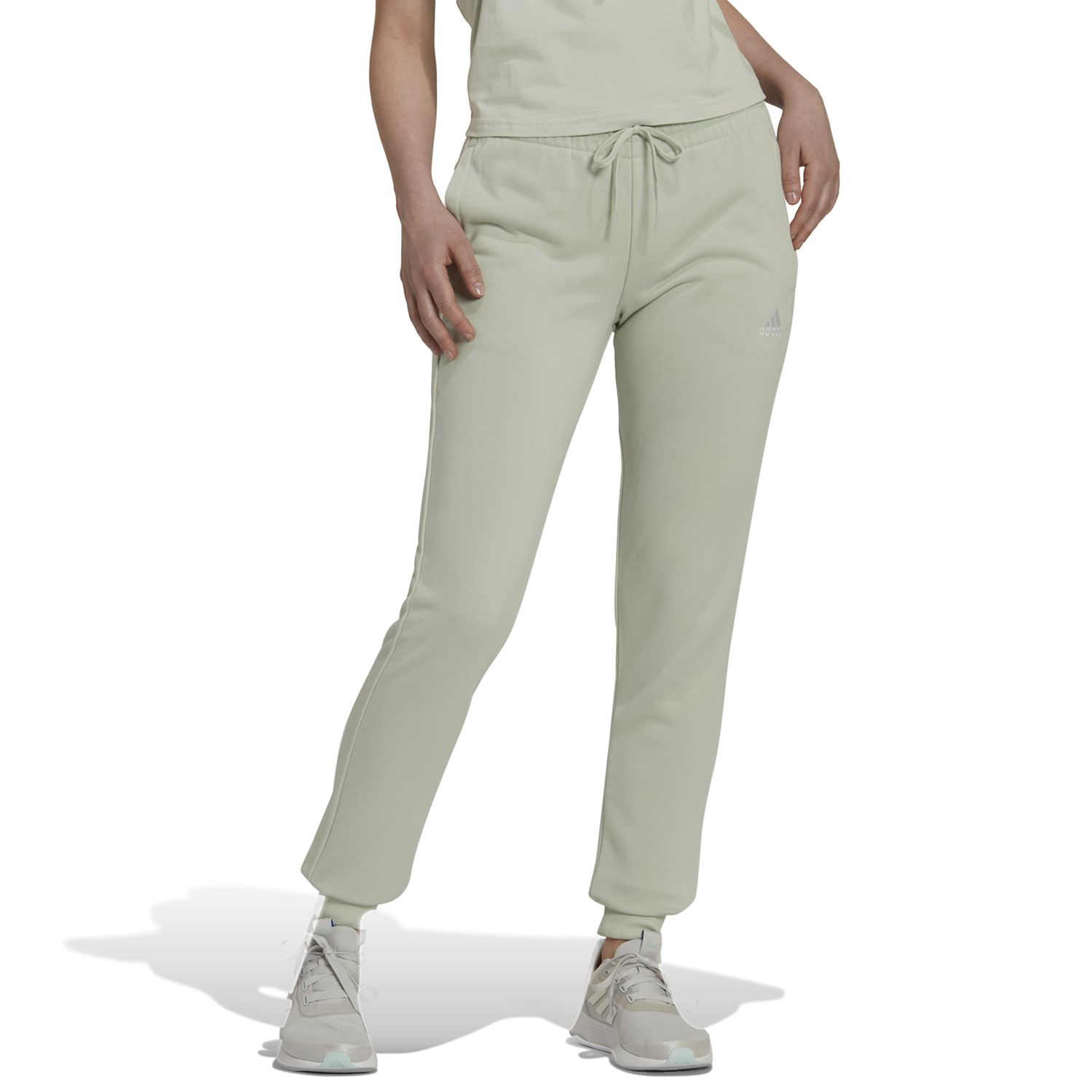 green adidas pants women's