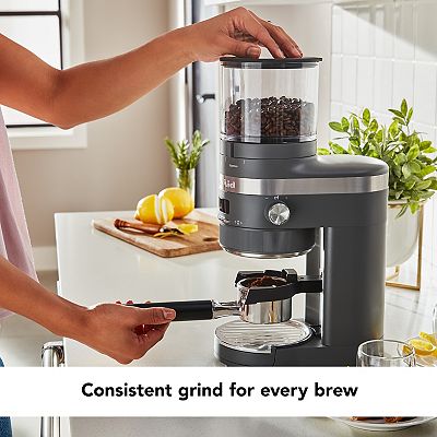 Kitchen offers aid, burr grinder