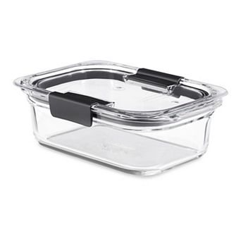 Rubbermaid Brilliance 3.2 cup Glass Food Storage Container