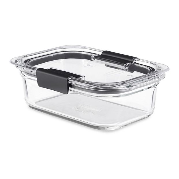 Rubbermaid Brilliance Glass Food Storage Container Set