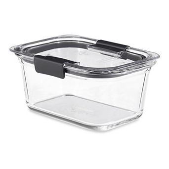 Rubbermaid Brilliance 4.7 cup Glass Food Storage Container