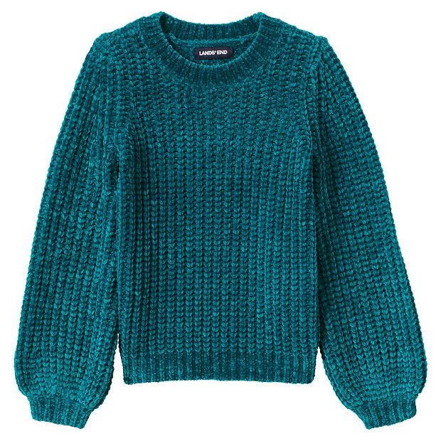 Lands end hotsell chenille sweater