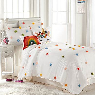 Levtex Home Rainbow Pom Comforter Set and Shams