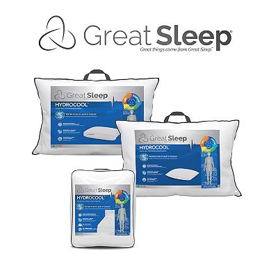 Great Sleep Hydrocool 3-In. Gusset Pillow