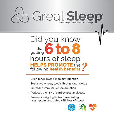 Great Sleep Breathewell Asthma & Allergy Friendly Pillow