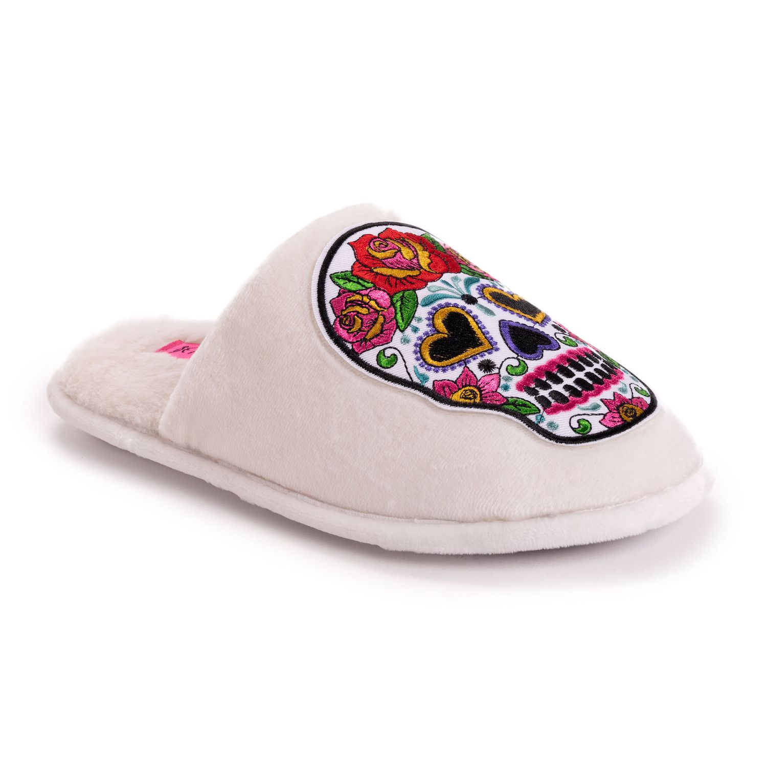 skull slippers