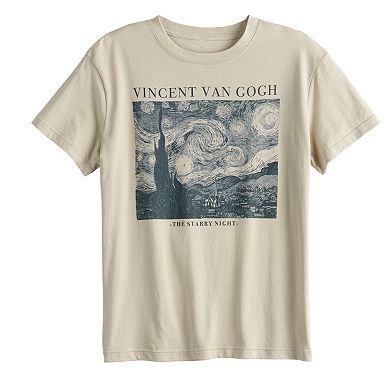 Juniors' Vincent van Gogh "The Starry Night" Tee