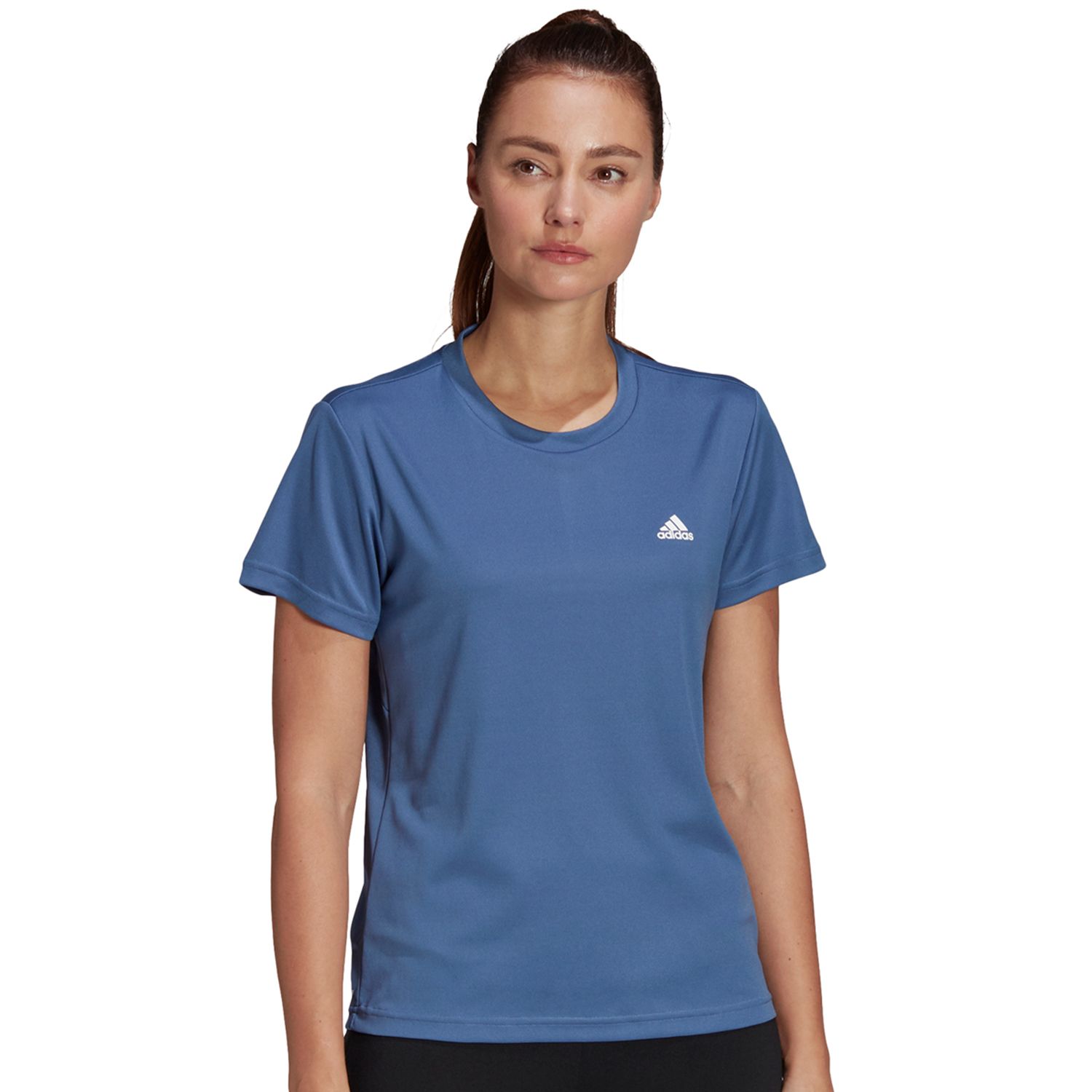 blue adidas outfit women's