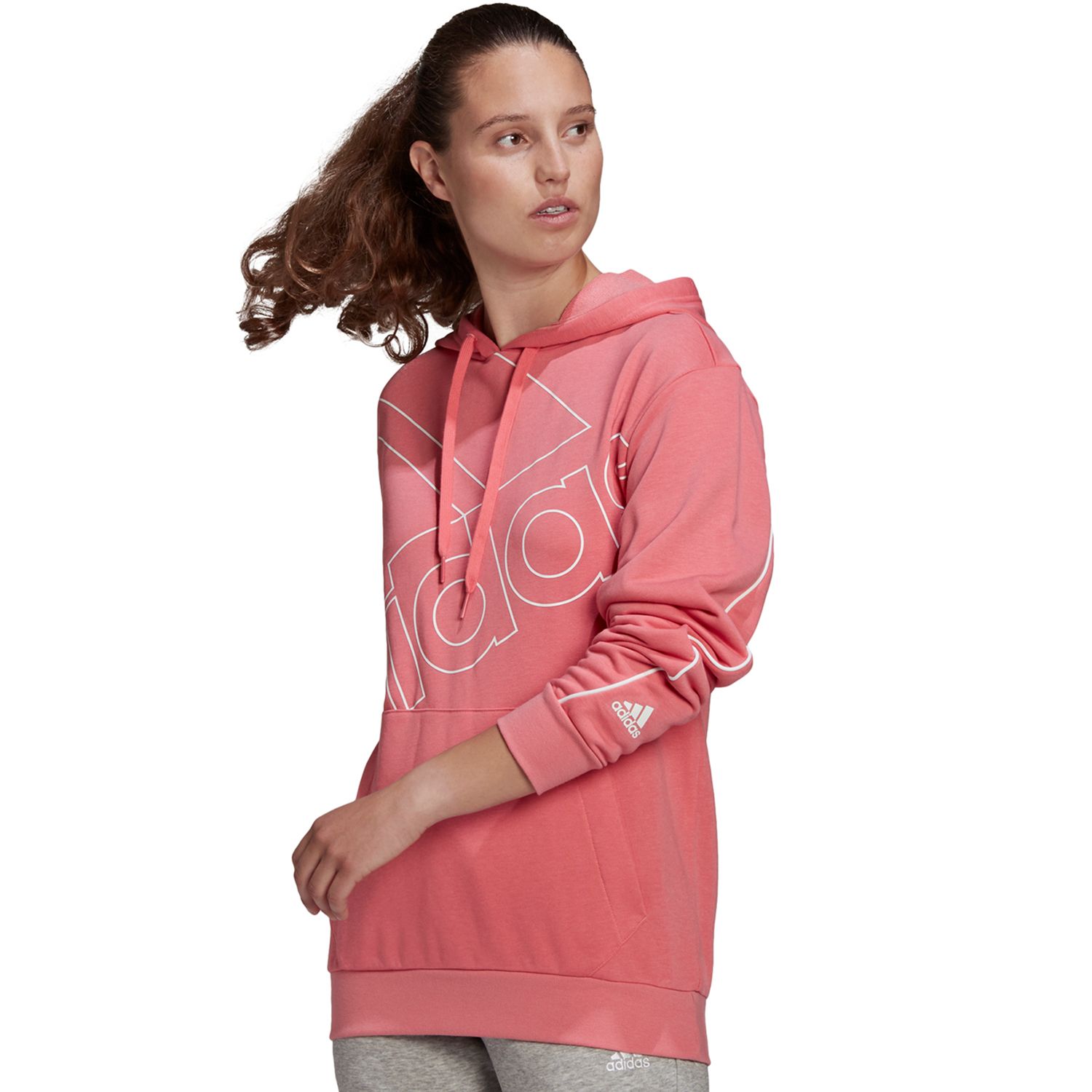 adidas hoodie rose