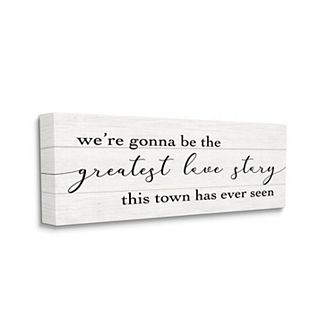 Stupell Home Decor Greatest Love Story in Town Wall Art