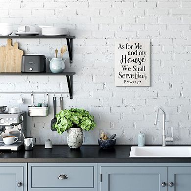 Stupell Home Decor My House Serves Beer Wall Art