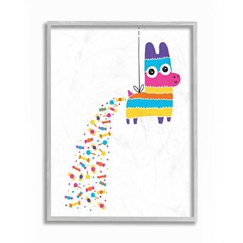 Stupell Home Decor Color Pop Party Pinata Framed Wall Art