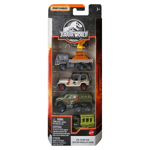 Matchbox Jurassic World Vehicles 5 Pack