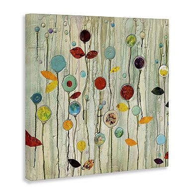 Stupell Home Decor Abstract Floral Canvas Wall Art