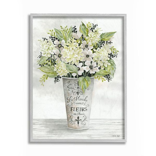 Stupell Home Decor Floral French Bouquet Framed Wall Art