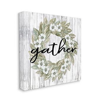 Stupell Home Decor Gather Floral Canvas Wall Art