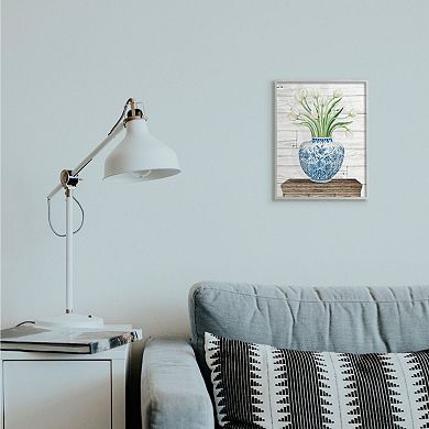 Stupell Home Decor Fresh Tulips Vase Framed Wall Art