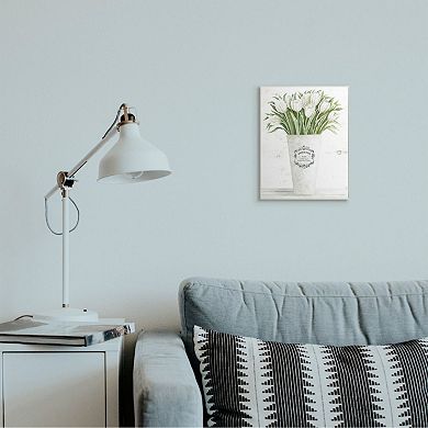 Stupell Home Decor Parisian Tulip Vase Plaque Wall Art