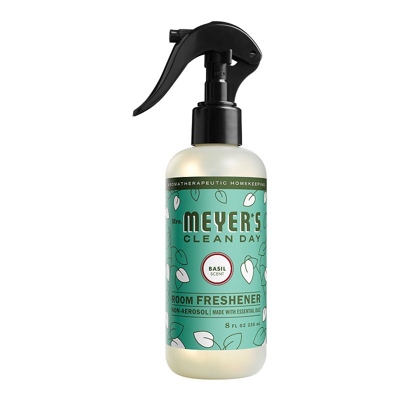 Mrs. Meyer's Clean Day Room Freshener Spray Bottle, Basil Scent, 8 Fluid Ounce