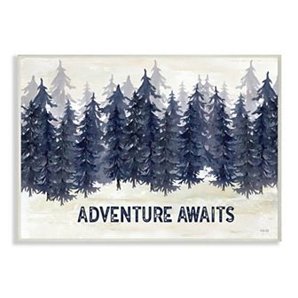 Stupell Home Decor Adventure Awaits Plaque Wall Art