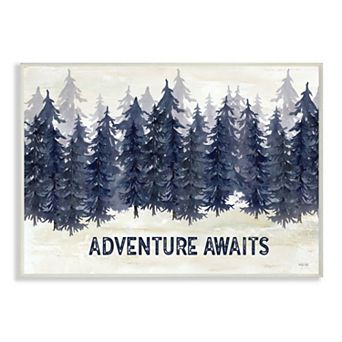 Stupell Home Decor Adventure Awaits Plaque Wall Art