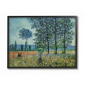 Stupell Home Decor Monet Woman Parasol Framed Wall Art