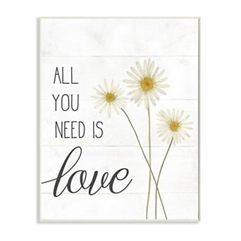 Stupell Home Decor All You Need Plaque Wall Art