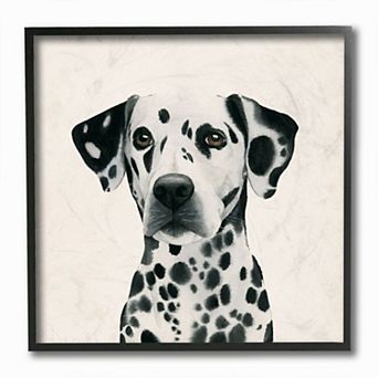 Stupell Home Decor Dalmatian Dog Framed Wall Art