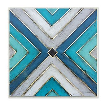 Stupell Home Decor Geometric Plaque Wall Art