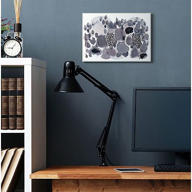 Stupell Home Decor Abstract Watercolor Drip Circular Design Wall Art