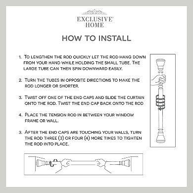 Exclusive Home Tension Rod