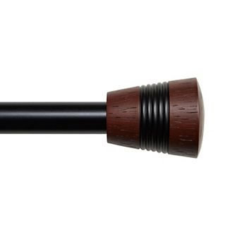 Exclusive Home Hillhurst 1" Window Curtain Rod and Finial Set