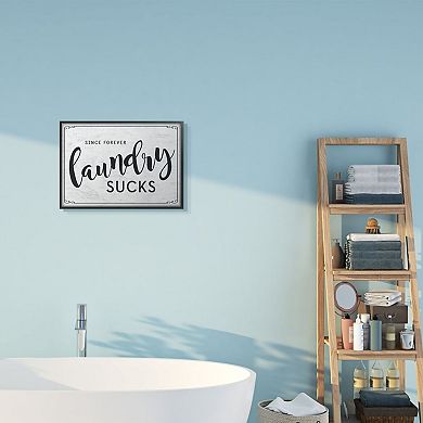 Stupell Home Decor Sassy Laundry Room Sign Funny Family Humor Wall Art