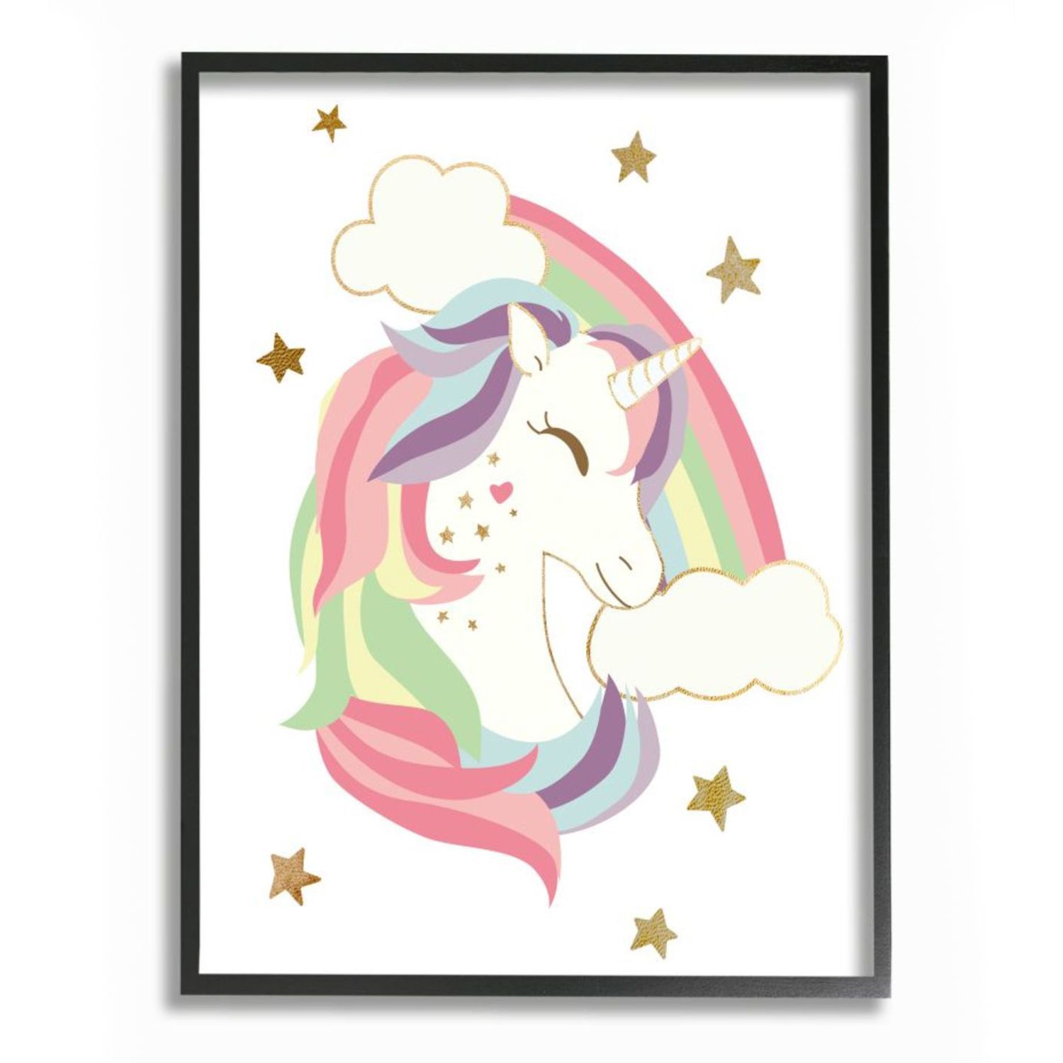 Glitter Galaxy Unicorn Peel And Stick Giant Wall Decal - Roommates : Target