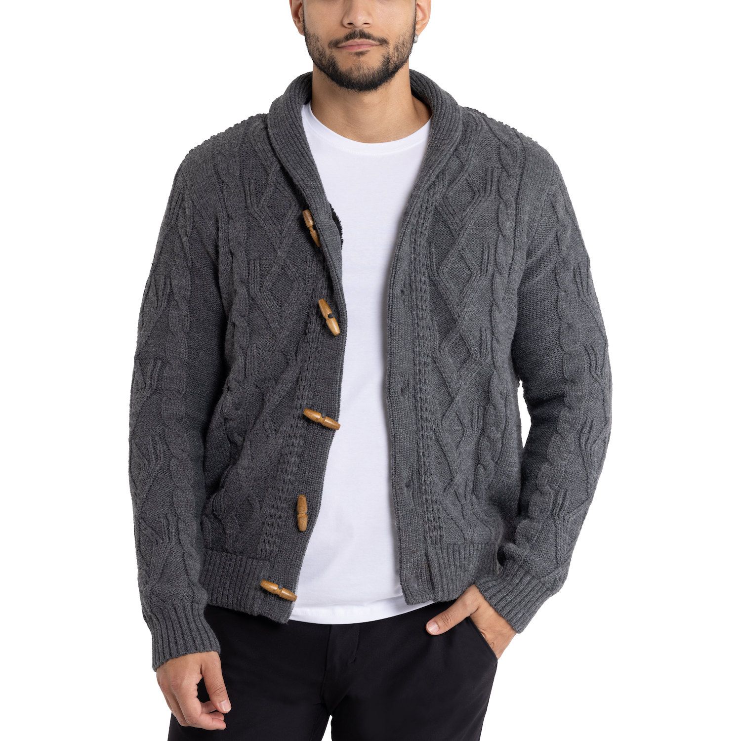 sweater with fleece lining