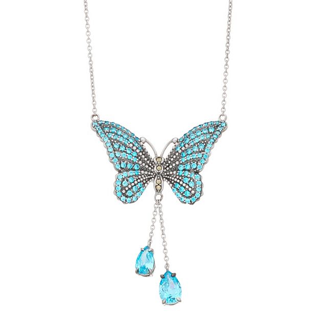 Kohls butterfly sale necklace