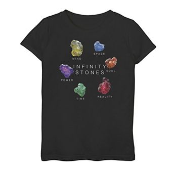 Girls 7-16 Marvel Avengers: Endgame Infinity Stones Circle Graphic Tee